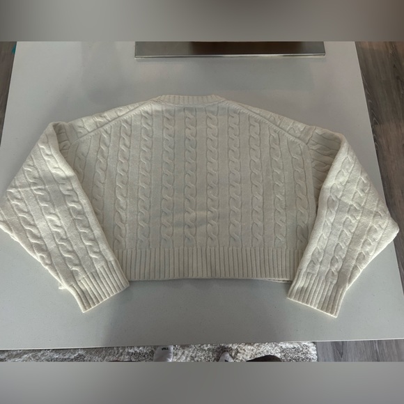 Sunday Best Peggy Cropped Sweater Medium - Picture 2 of 5